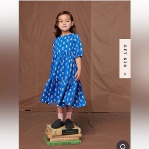 Tea Collection Tiered Midi Dress